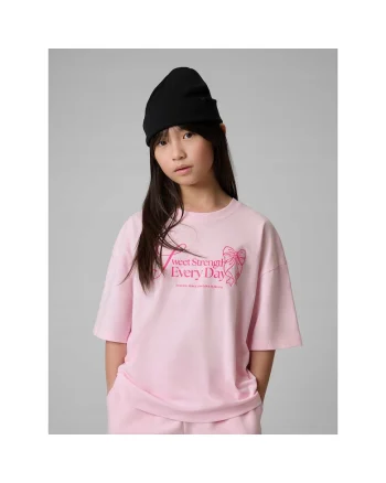 Tricou copii  roz, bumbac, pentru fete