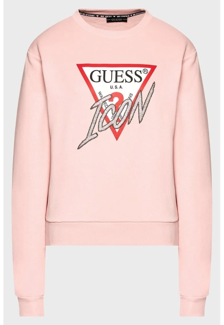 Bluza dama icon,  Roz, Bumbac,