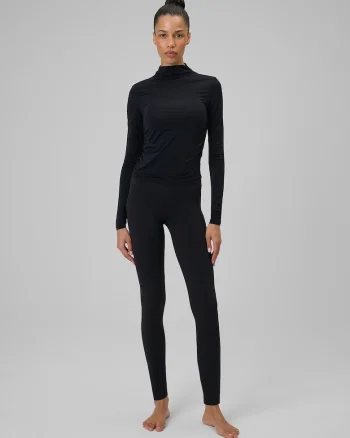 Bluza dama,  slim, uscare rapida, neagra