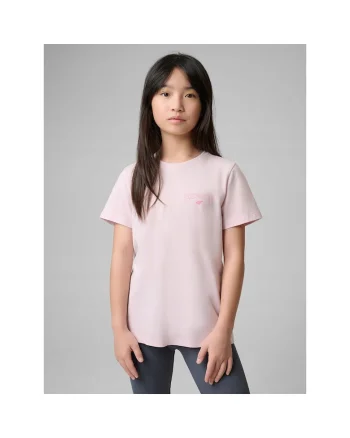 Tricou copii,  regular, roz, bumbac respirabil