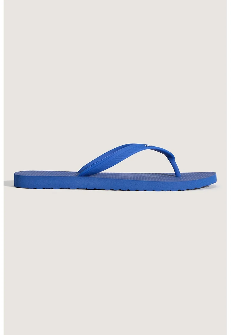 Papuci fli-flop cu model unisex Makena TrBl, Albastru inchis