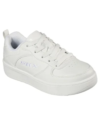 Pantofi copii sport baieti SPORT COURT 405696L WHITE