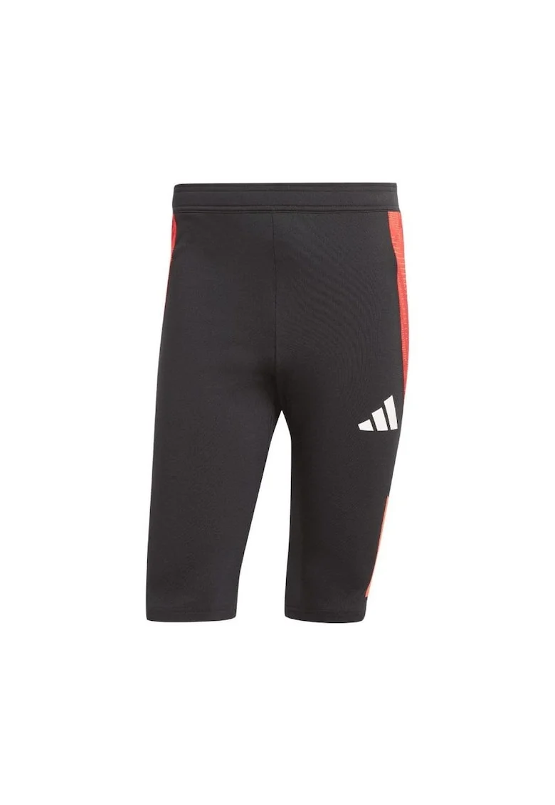 Pantaloni sport barbati,  scurti, negru, material sintetic