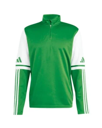 Bluza sport barbati,  Squadra 25, verde/alb, Verde