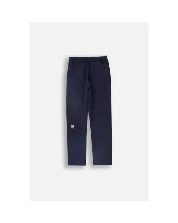 Pantaloni sport slim fit, cu snur pentru ajustarea taliei, Bleumarin,