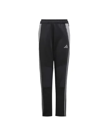 Pantaloni sport copii,  Tiro 24 Winterized Jr, negru, poliester, set