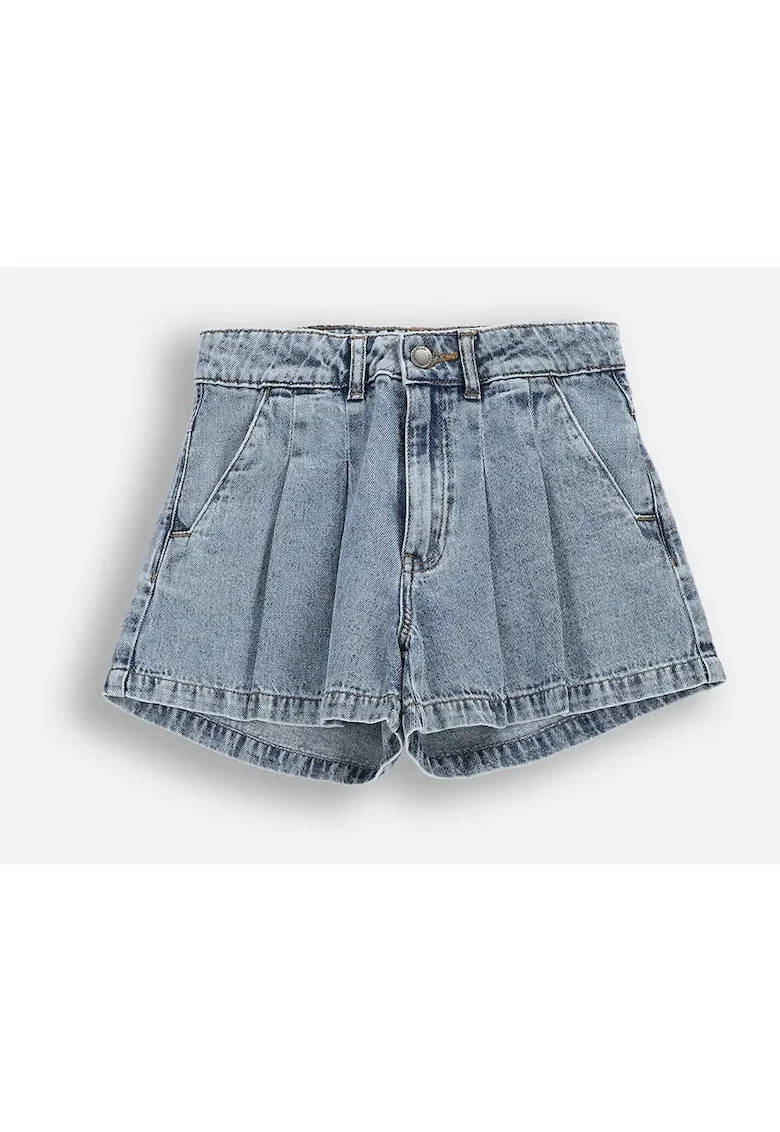 Pantaloni scurti pentru fete,  bumbac, albastri,