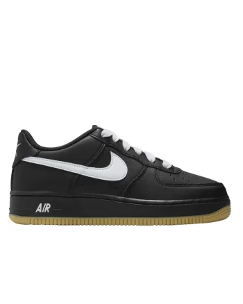 Pantofi sport dama  AIR FORCE 1 LV8 3, piele naturala, negru,