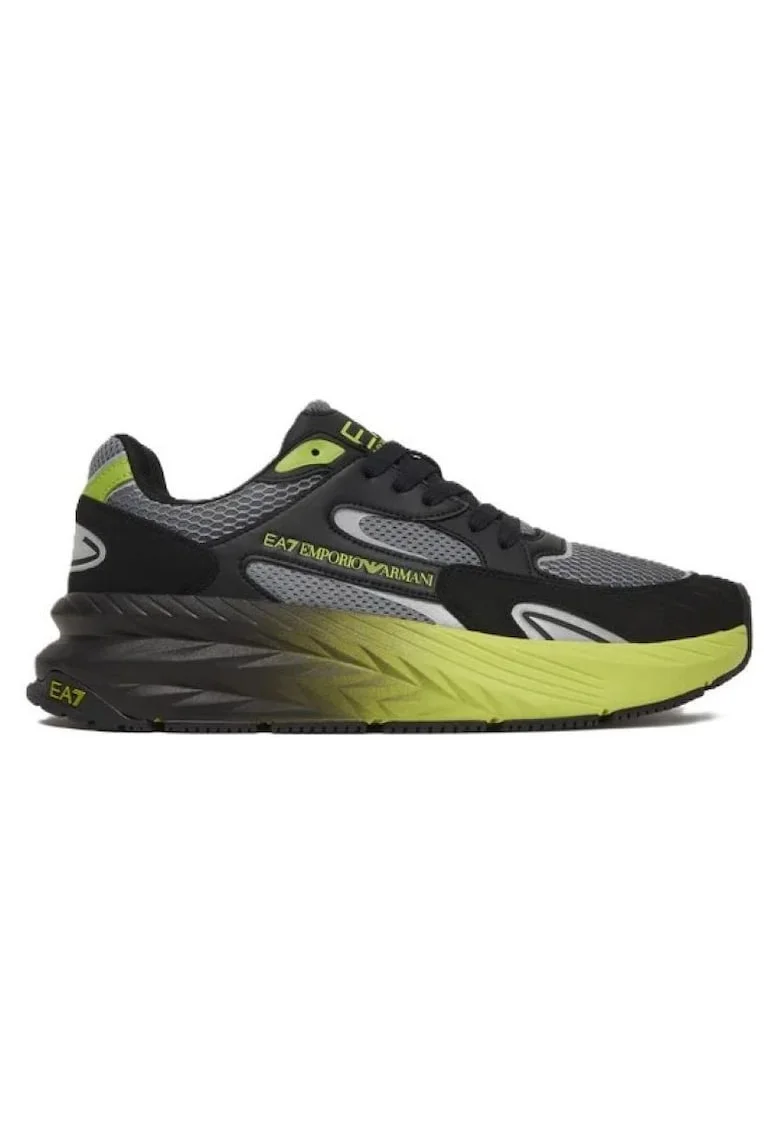 Pantofi sport barbati  CRUSHER SONIC MIX, Textil, Negru, Negru