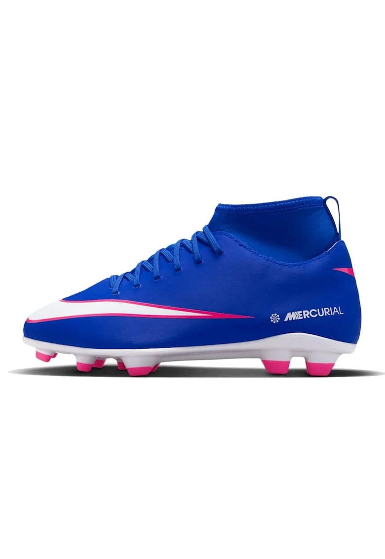Ghete Fotbal  Mercurial Superfly 10 MG JR FQ8318-446, Baieti, Albastru, Albastru