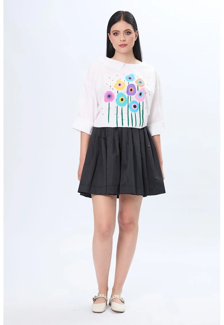 Bluza pictata manual Rilina