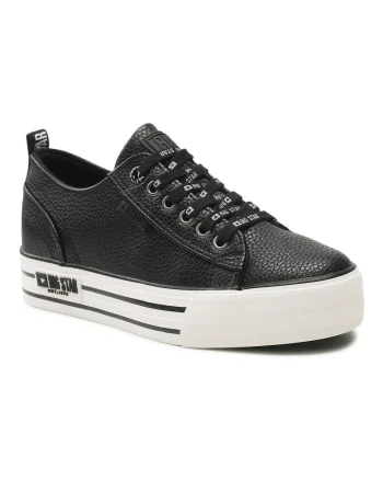 Tenisi dama,  301274063, Piele ecologica, Negru, Negru