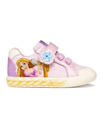 Tenisi cu imprimeu desene animate Gisli, Galben/Roz pastel/Albastru