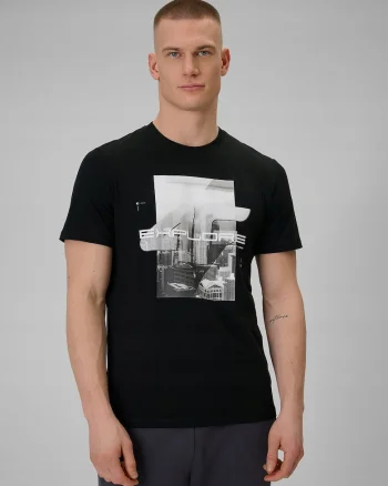 Tricou barbati  negru, Negru