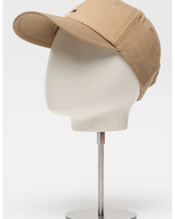 Sapca de bumbac organic Flag, Maro camel