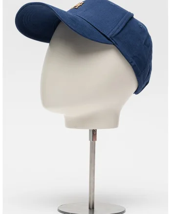 Sapca de bumbac organic Elevated Chic, Albastru inchis