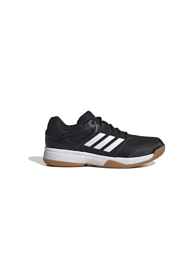Pantofi dama fotbal  Speedcourt, Sintetic, Negru-Alb
