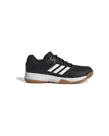 Pantofi dama fotbal  Speedcourt, Sintetic, Negru-Alb