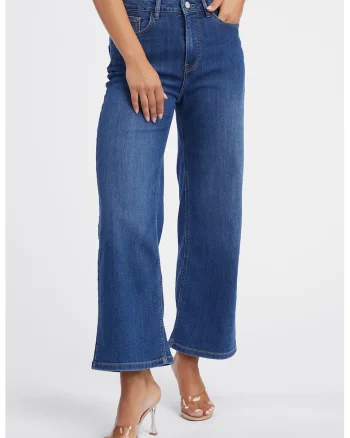 Blugi relaxed fit, Bleumarin