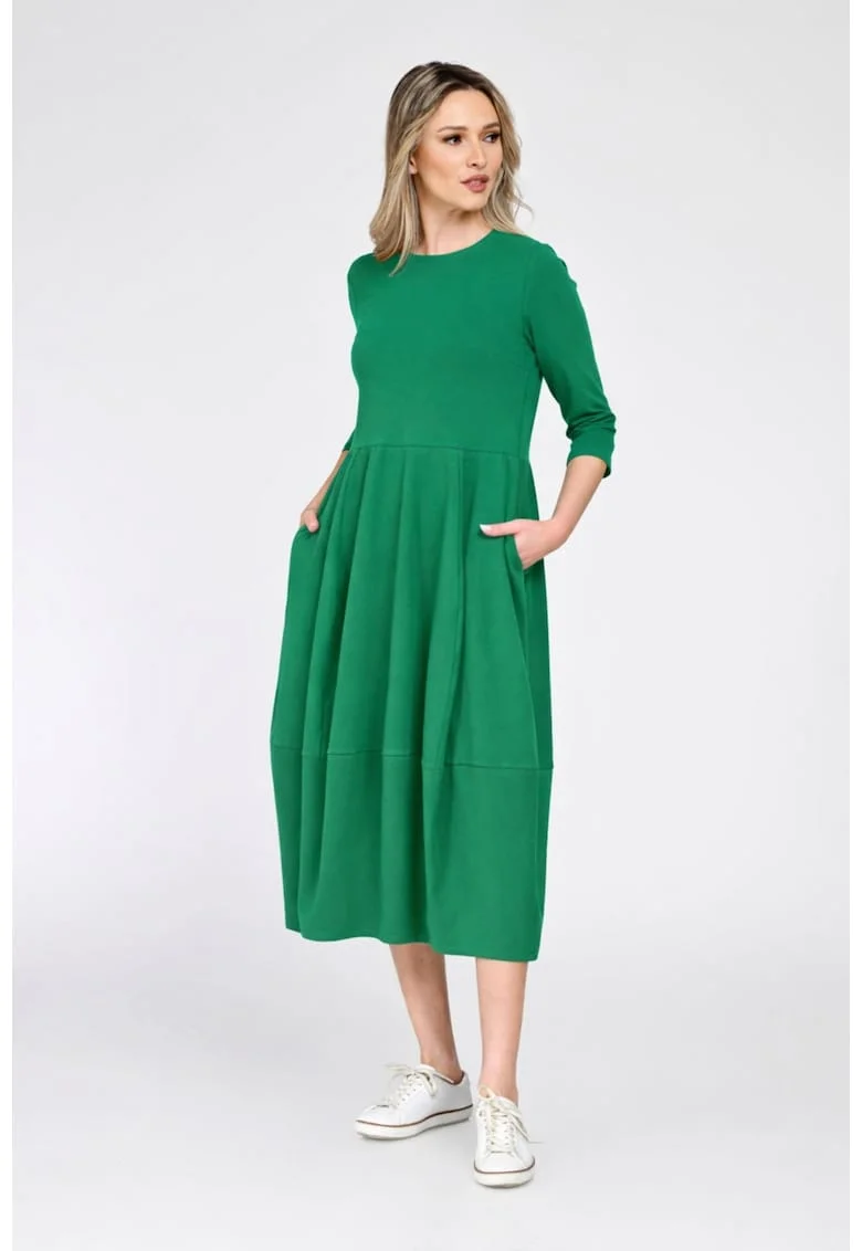 Rochie dama,  baloon, verde, Verde