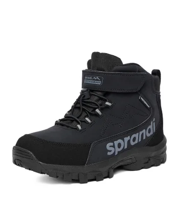 Pantofi sport copii,  trekking, negru