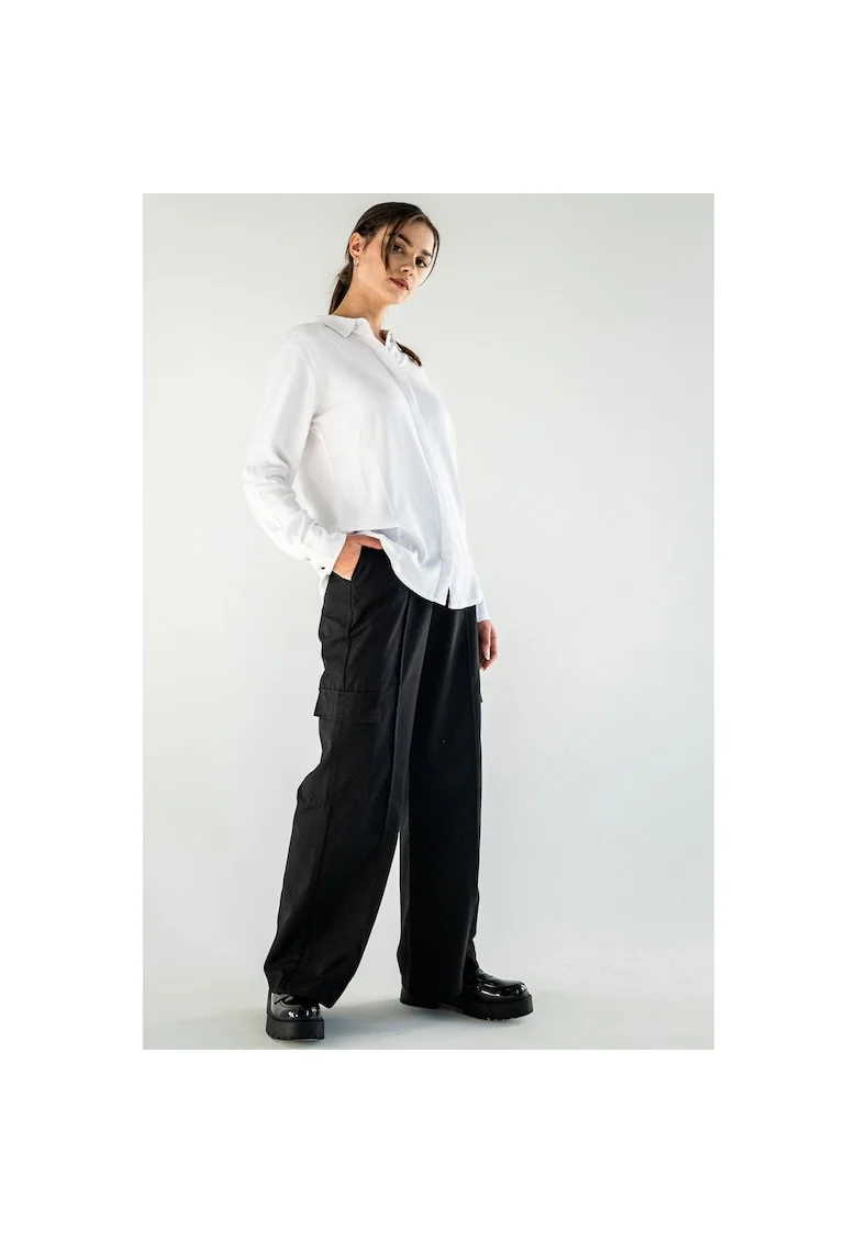 Pantaloni cargo din bumbac,