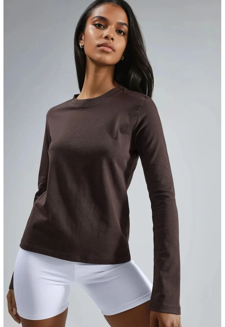 Bluza,  Maro cafeniu, Jerseu