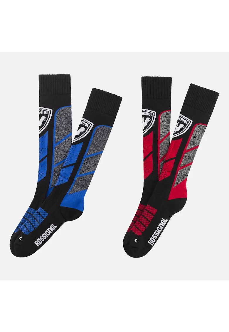 Sosete ski barbati  ALLOVER SOCKS, Negru