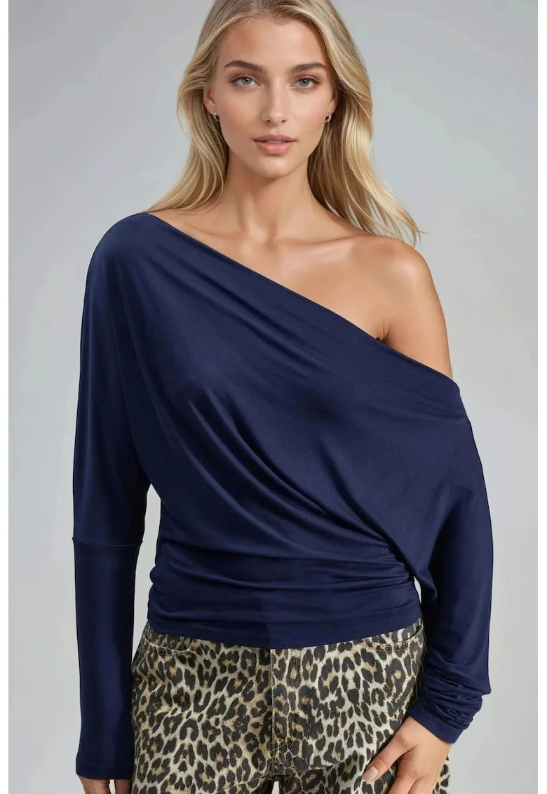Bluza dama,  Jerseu, Bleumarin