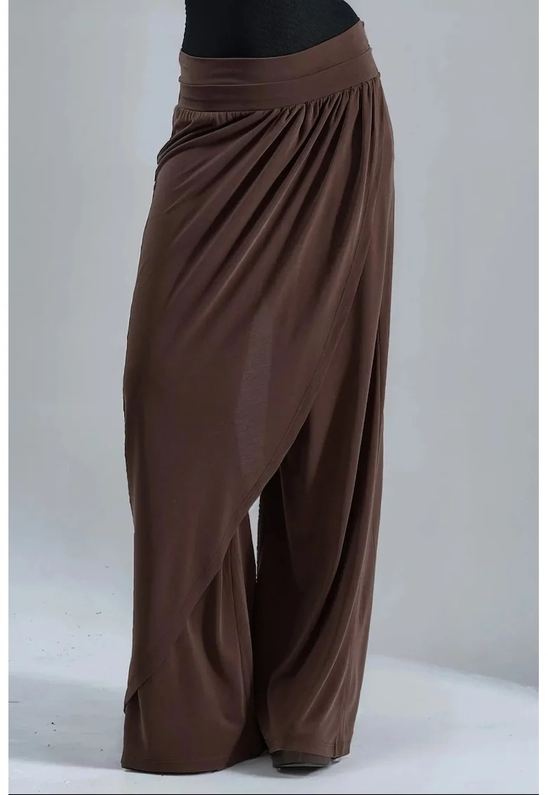 Pantaloni dama  maro, Maro deschis