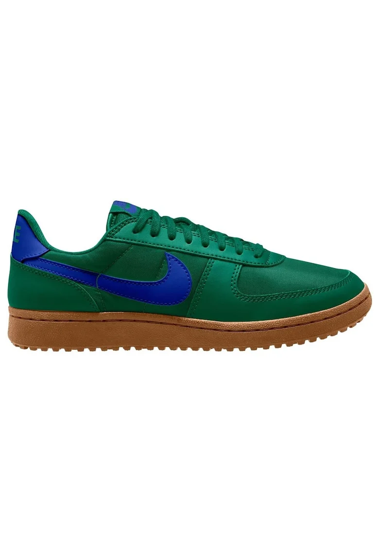 Pantofi sport barbati,  Field General, stil retro, verde, piele intoarsa,
