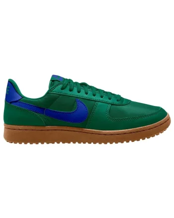 Pantofi sport barbati,  Field General, stil retro, verde, piele intoarsa,