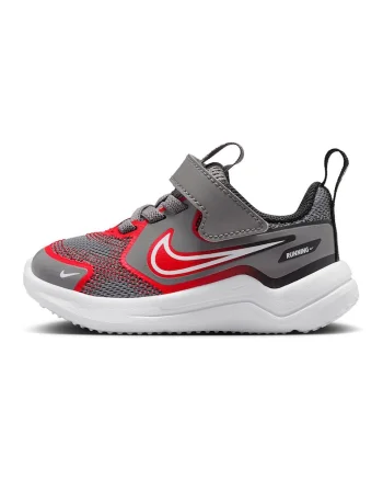 Pantofi Cosmic cu inchidere velcro pentru alergare, Rosu/Gri inchis