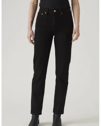 Blugi slim fit Wedgie, Negru stins