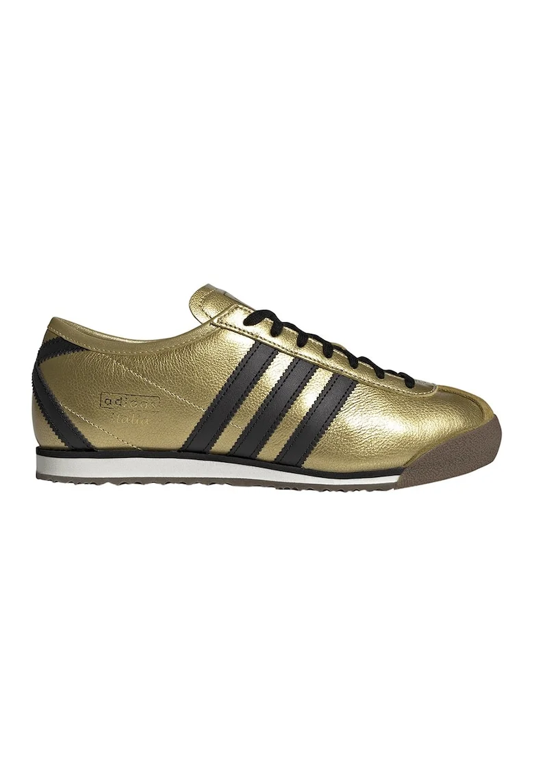 Pantofi sport Italia 70s low-cut, Auriu/Maro inchis