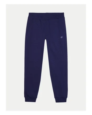 Pantaloni barbati,  303822798, Albastru inchis, Bumbac