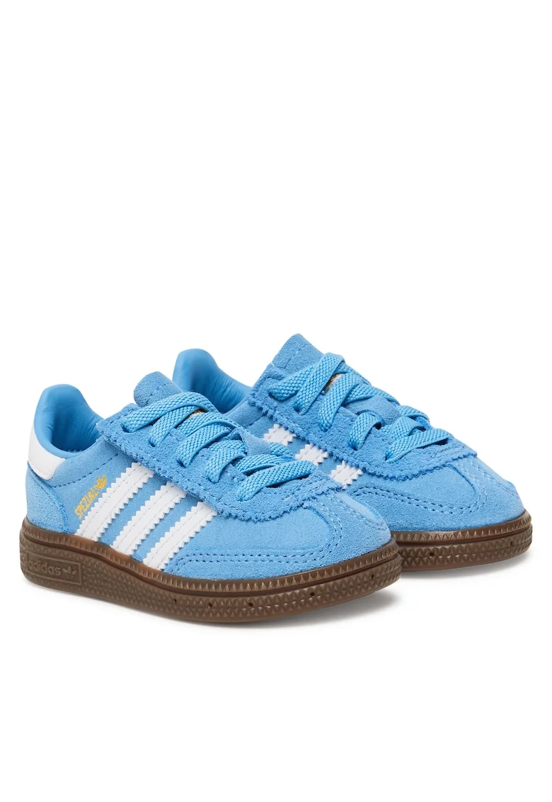 Pantofi sport copii,  Handball Spezial Cf, albastru deschis/alb, material textil, Albastru