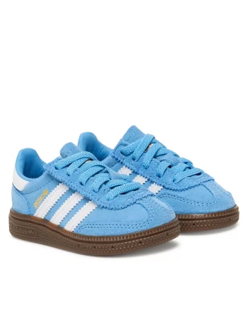 Pantofi sport copii,  Handball Spezial Cf, albastru deschis/alb, material textil, Albastru