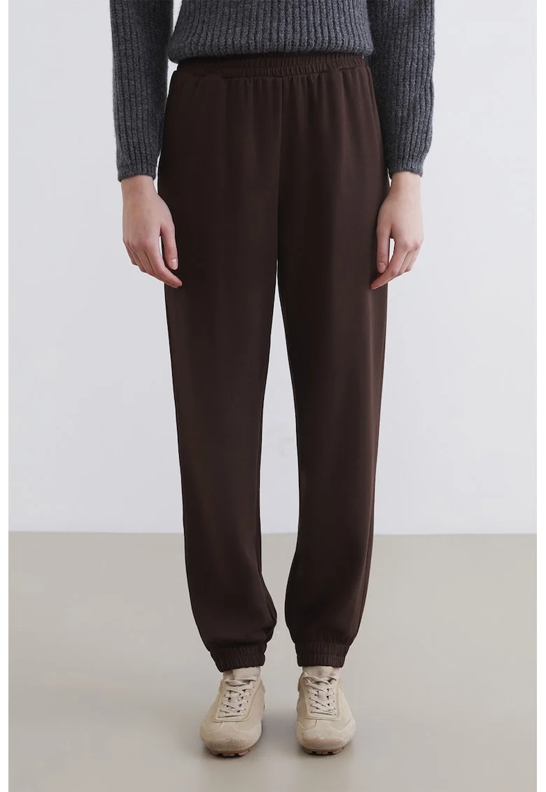 Pantaloni de trening relaxed fit, Maro