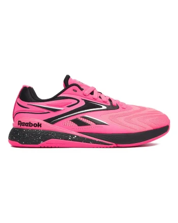 Pantofi sport dama,  negru roz, textil, pentru antrenamente intense