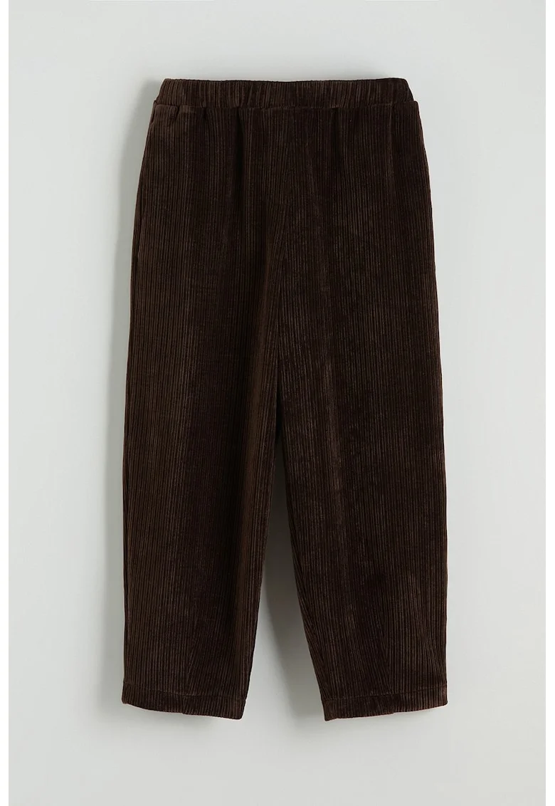 Pantaloni din reiat, Maro inchis