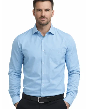 Camasa slim fit cu guler ascutit,