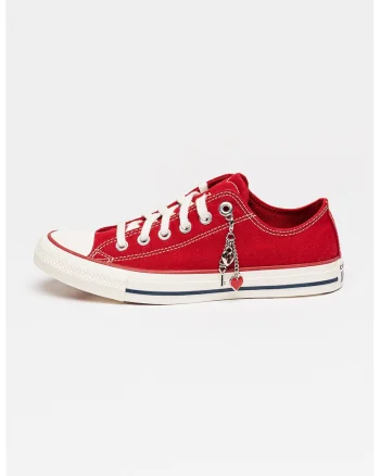 Tenisi low-cut Chuck Taylor All Star, Rosu inchis