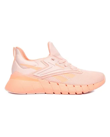 Pantofi sport dama,  roz, material textil, pentru alergare