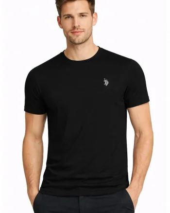 Tricou cu decolteu la baza gatului