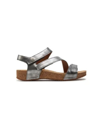 Sandale dama, 78519,  Piele naturala, 36 EU, Argintiu