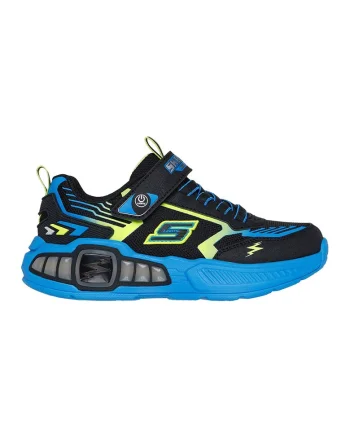 Pantofi sport Light Storm 3.0 cu LED-uri, Negru/Verde lime/Albastru