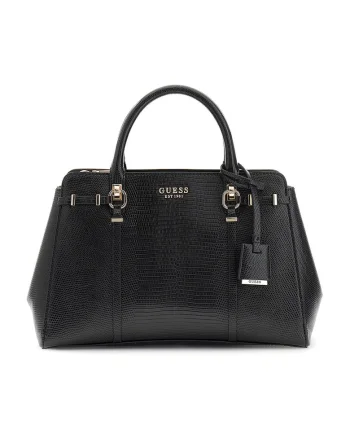 Geanta tote din piele ecologica Leona, Negru