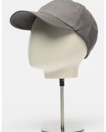 Sapca baseball cu logo brodat, Gri inchis