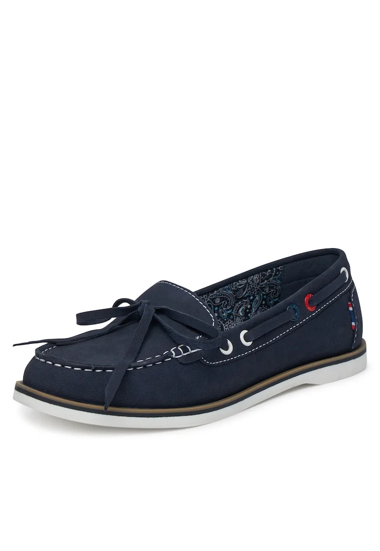 Mocasini dama  bleumarin, Albastru